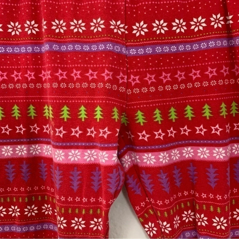 American Girl Christmas Pajama Set Cotton Long Sleeve Girls Size 10